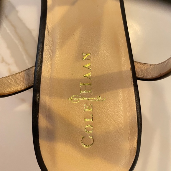 Cole Haan LUCI Leather Block Heel, Ankle Strap, Size 7.5. EXCELLENT CONDITION! - Picture 4 of 7